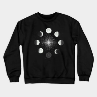 Moon Phases Crewneck Sweatshirt